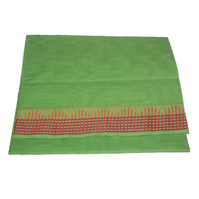 "Village Cotton thread border plain Saree  VSLS- 2(without blouse) - Click here to View more details about this Product